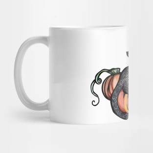 Pumpkin Patch Black Cat Mug